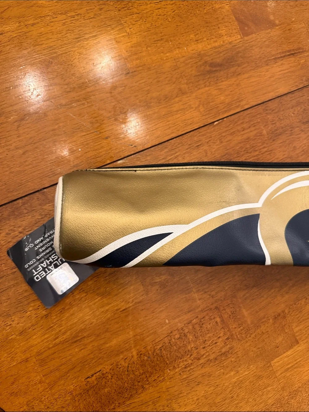 NFL St. Louis Rams Gold and Navy beverage can holder insulated